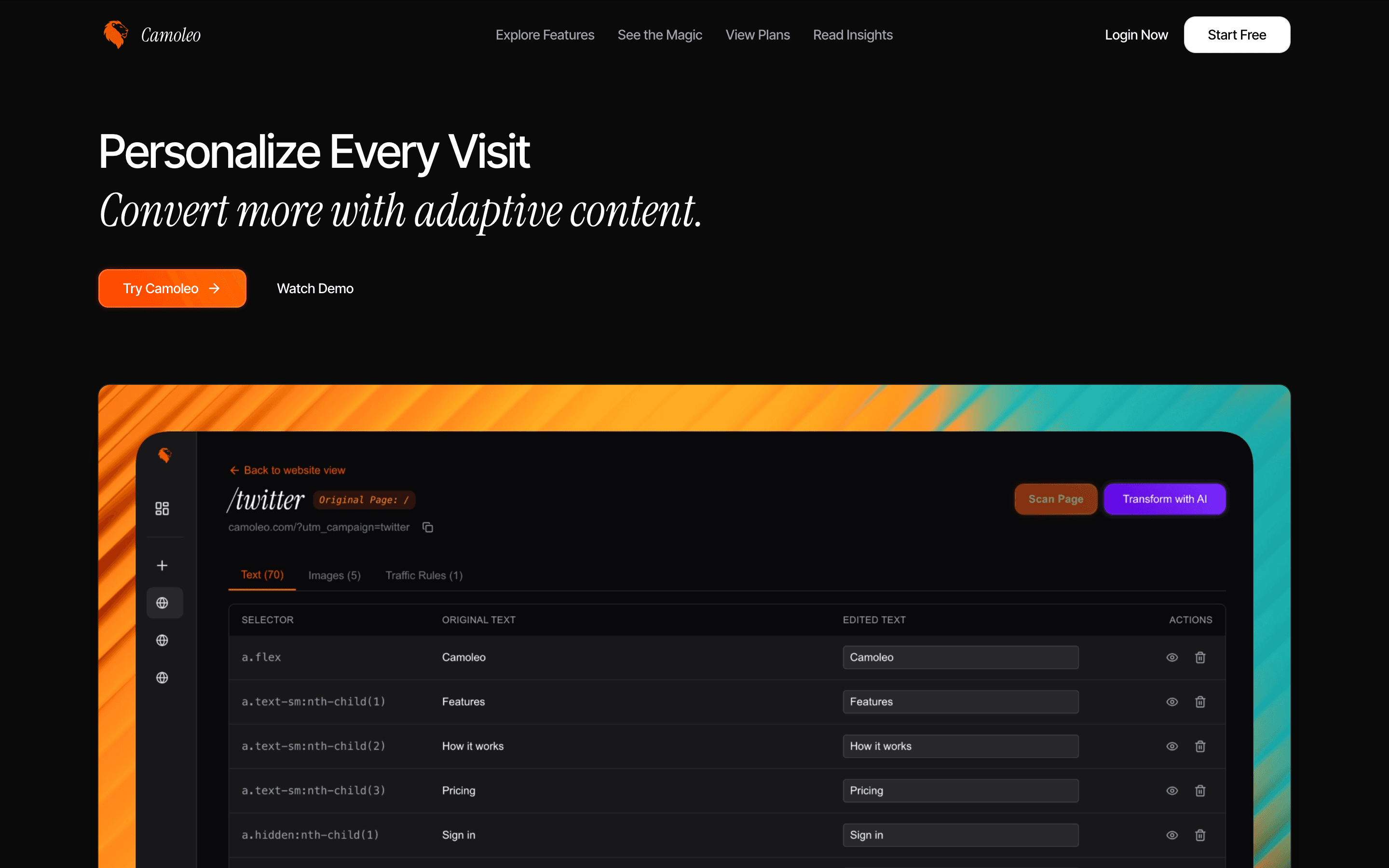 To Returning Visitors Show Different Content dark 3