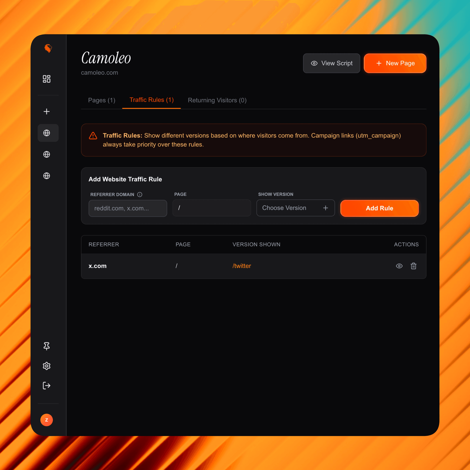 Step 2 (Traffic Rules)