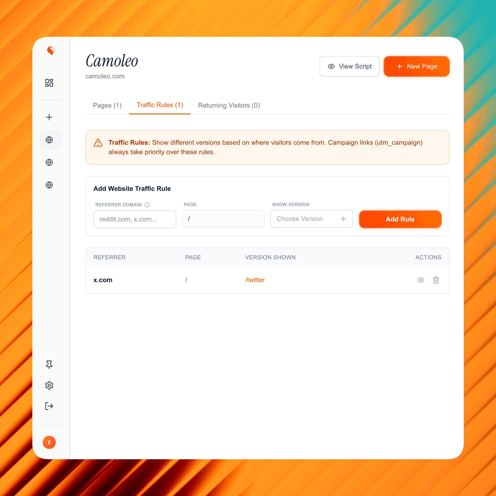 Step 2 (Traffic Rules)