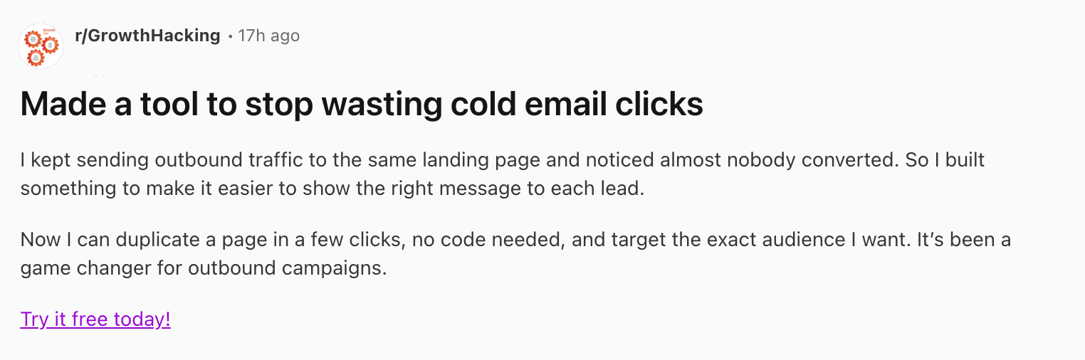 Reddit - continue the argument / value light 0