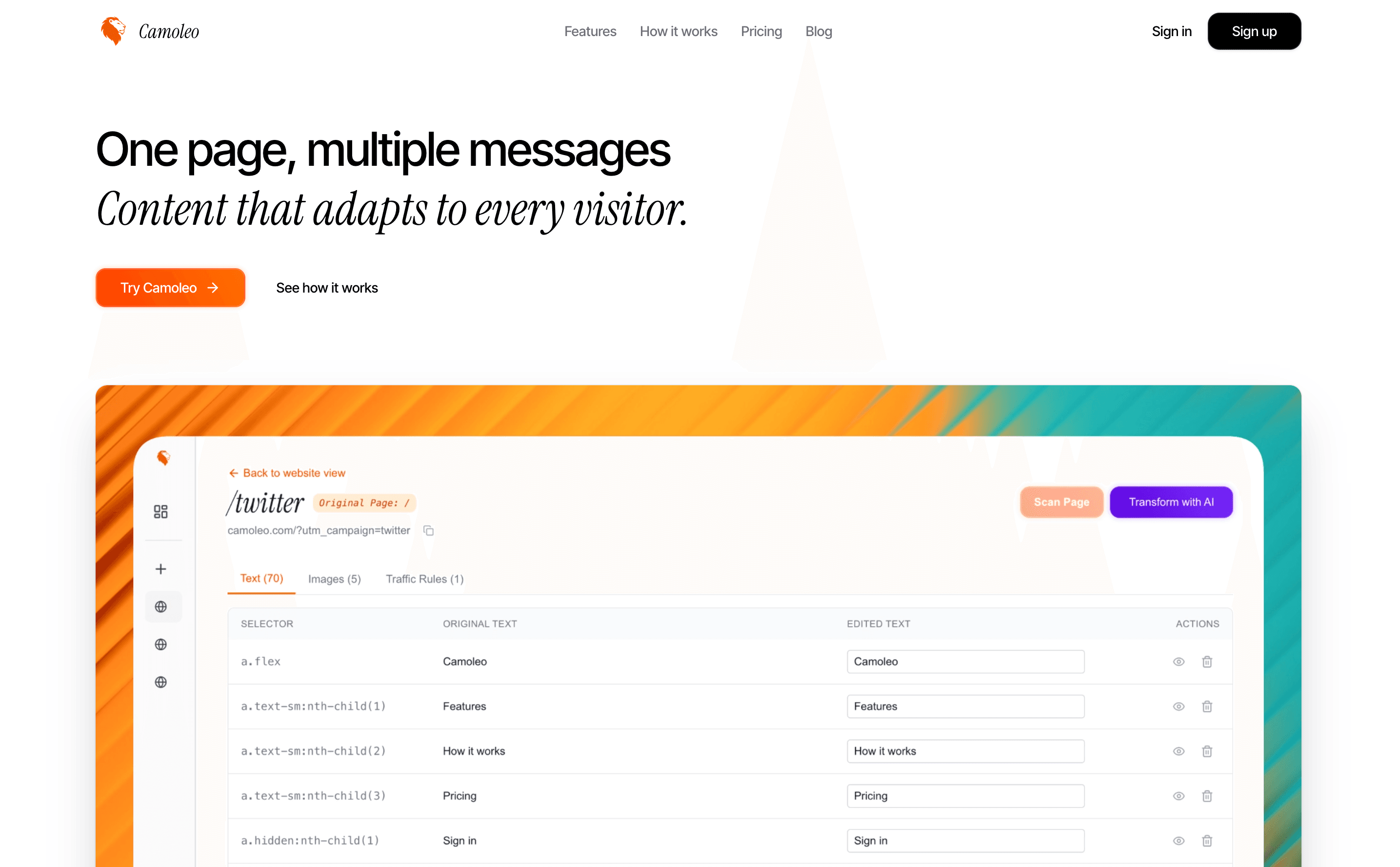 To Returning Visitors Show Different Content light 1
