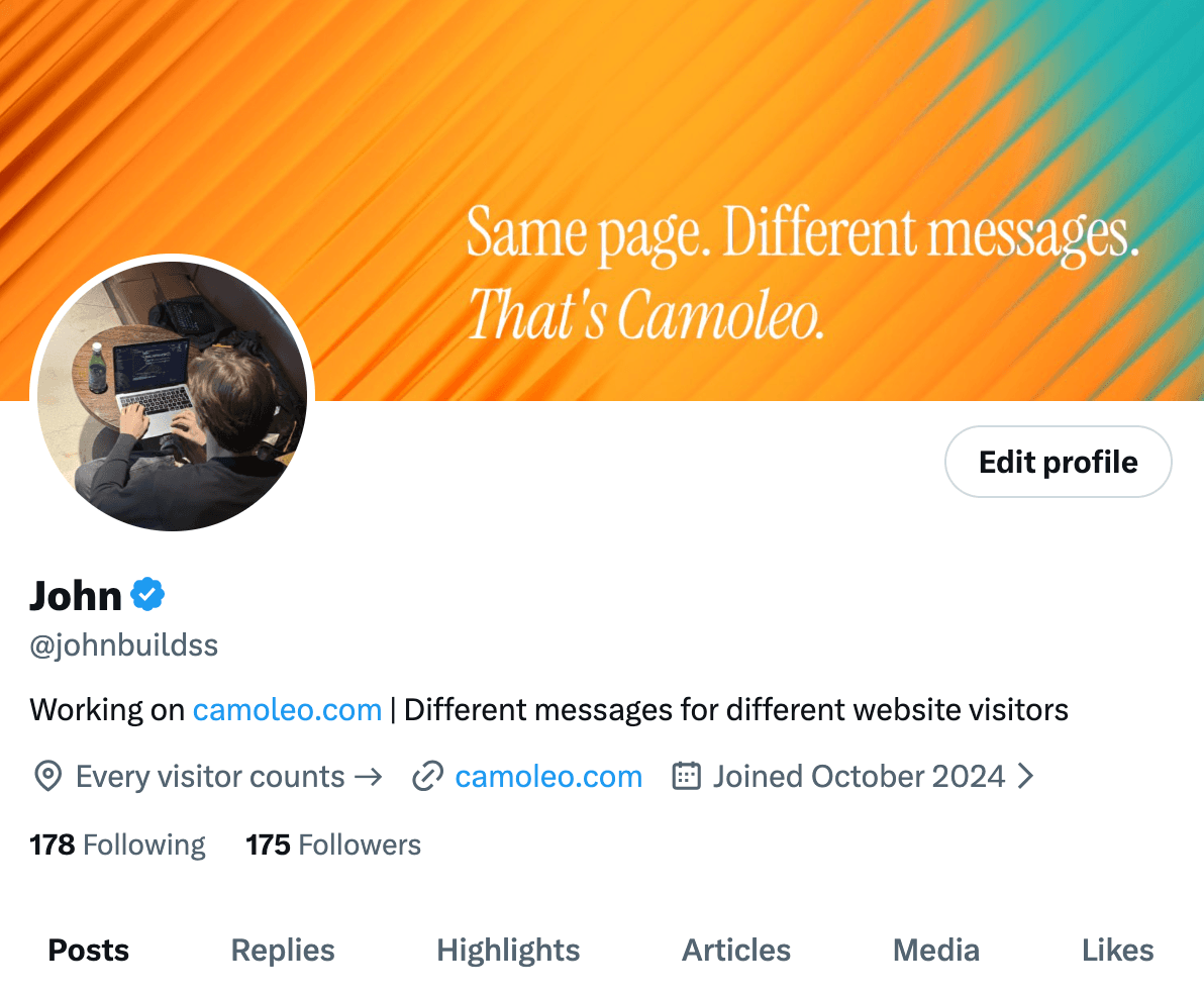 X Bio - continue the post they just read light 0